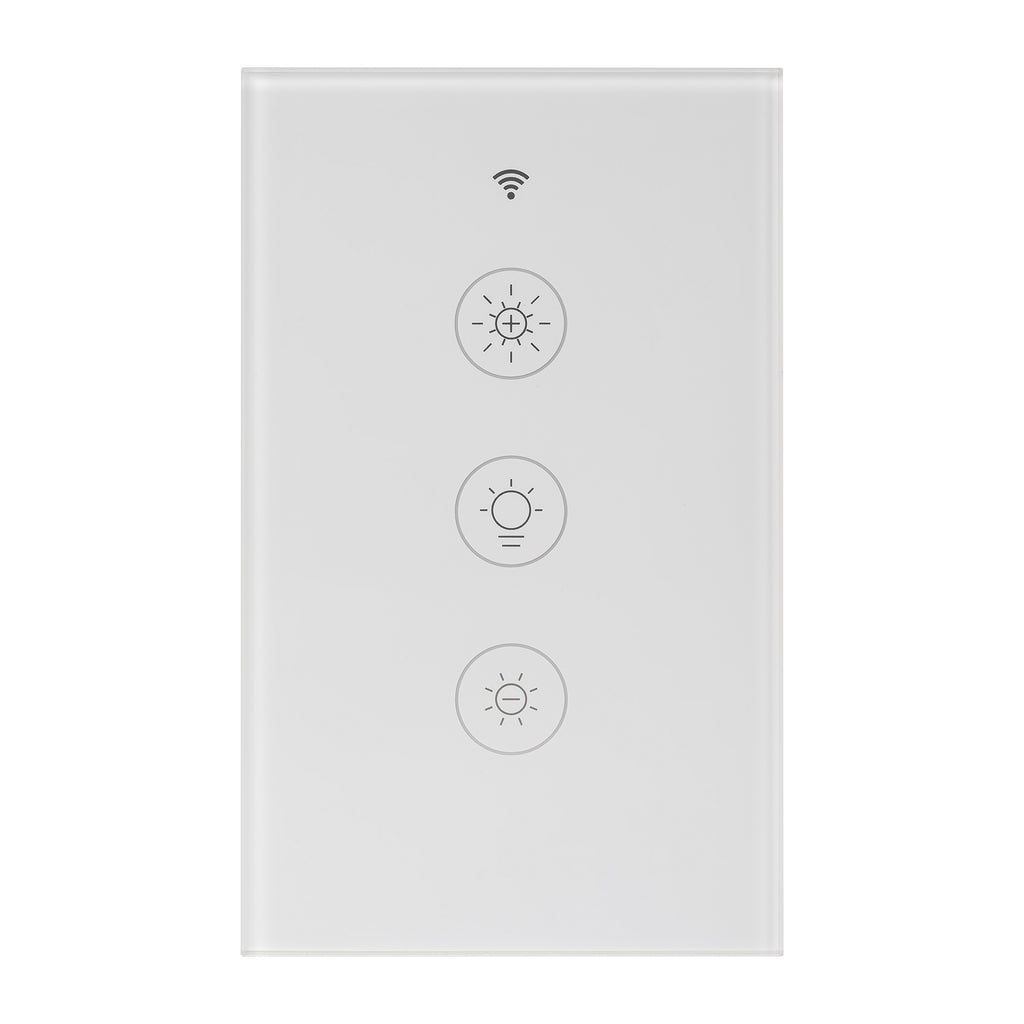 HV9111 - Wifi Single Gang White Dimmer Wall Switch