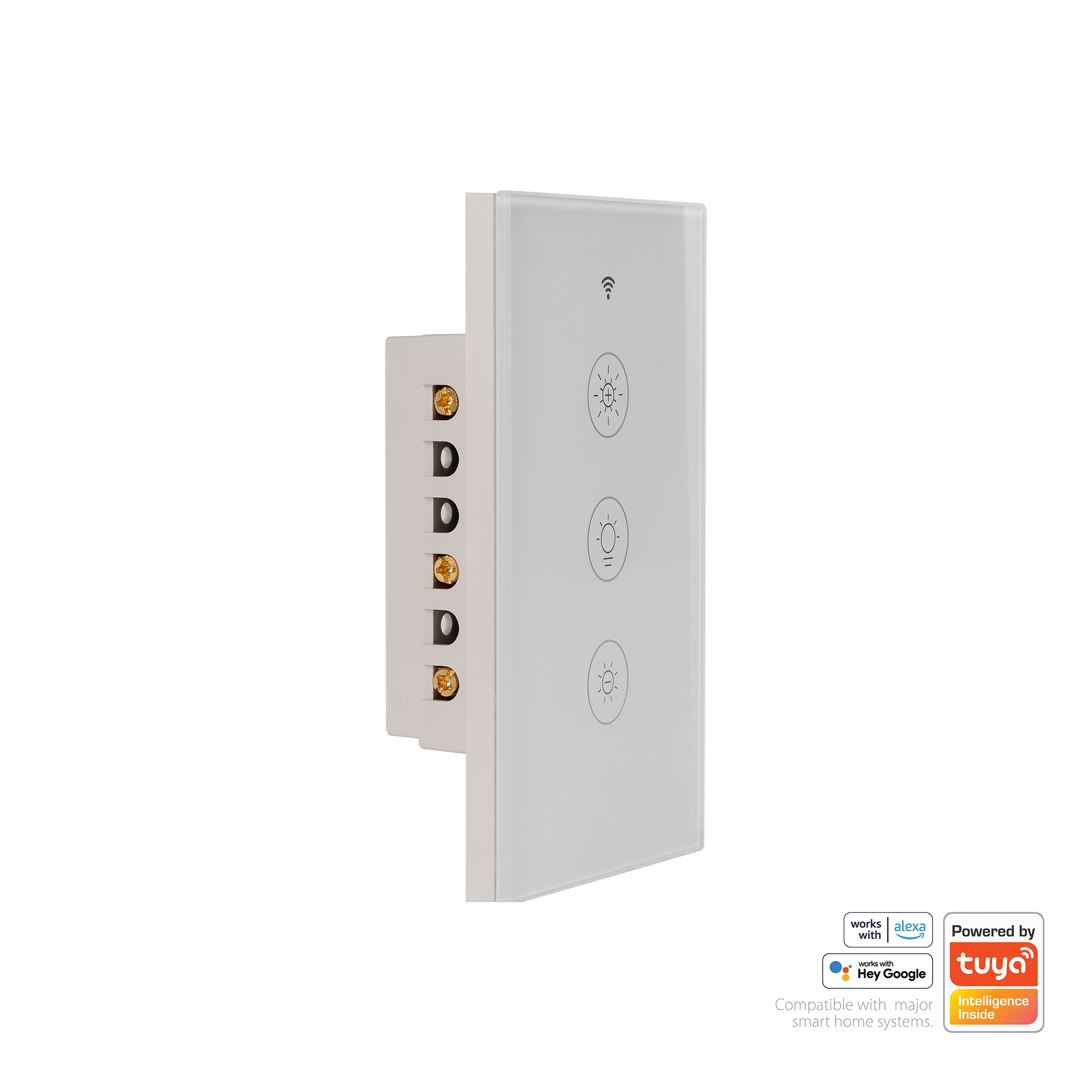 HV9111 - Wifi Single Gang White Dimmer Wall Switch