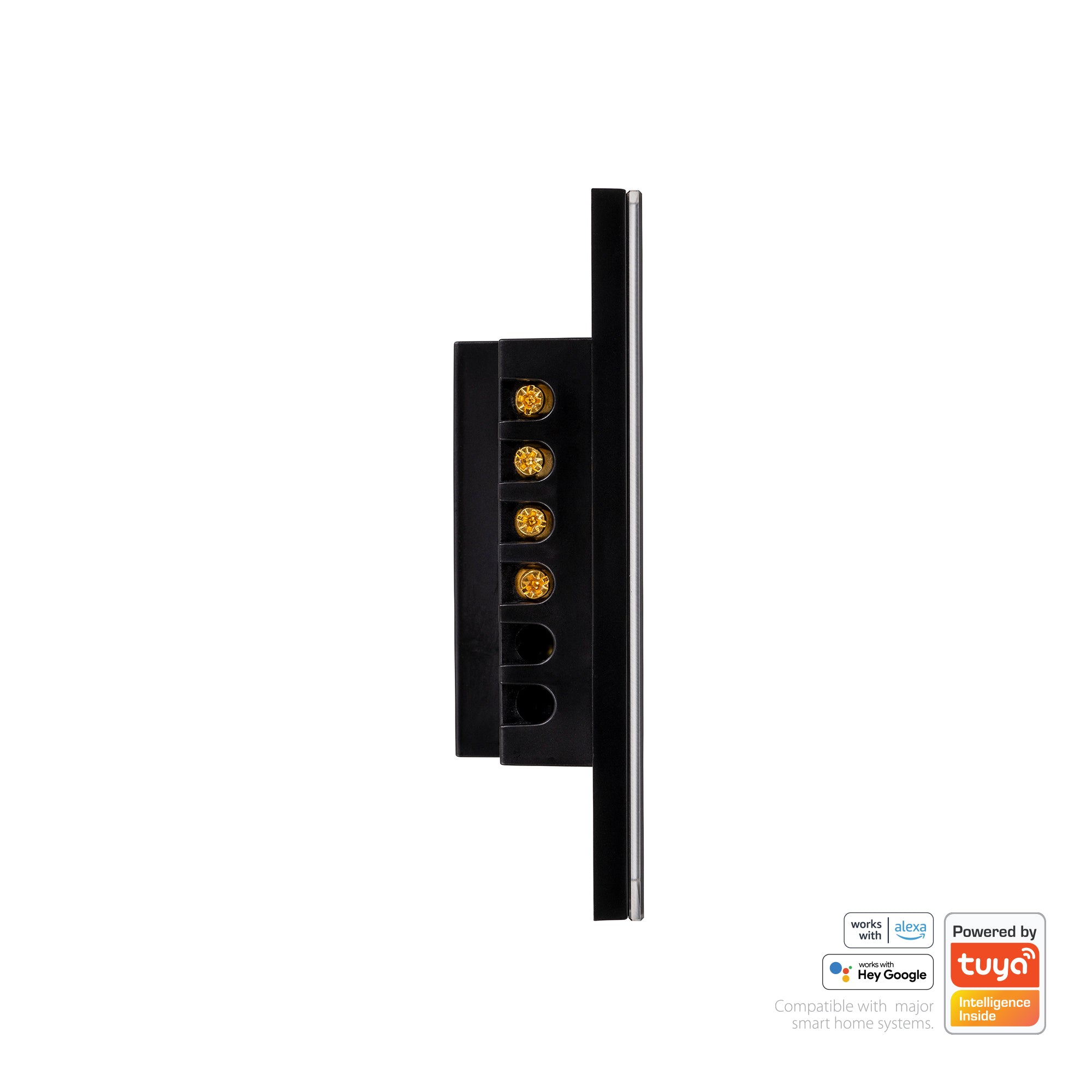 HV9210-2 - Wifi 2 Gang Black Wall Switch