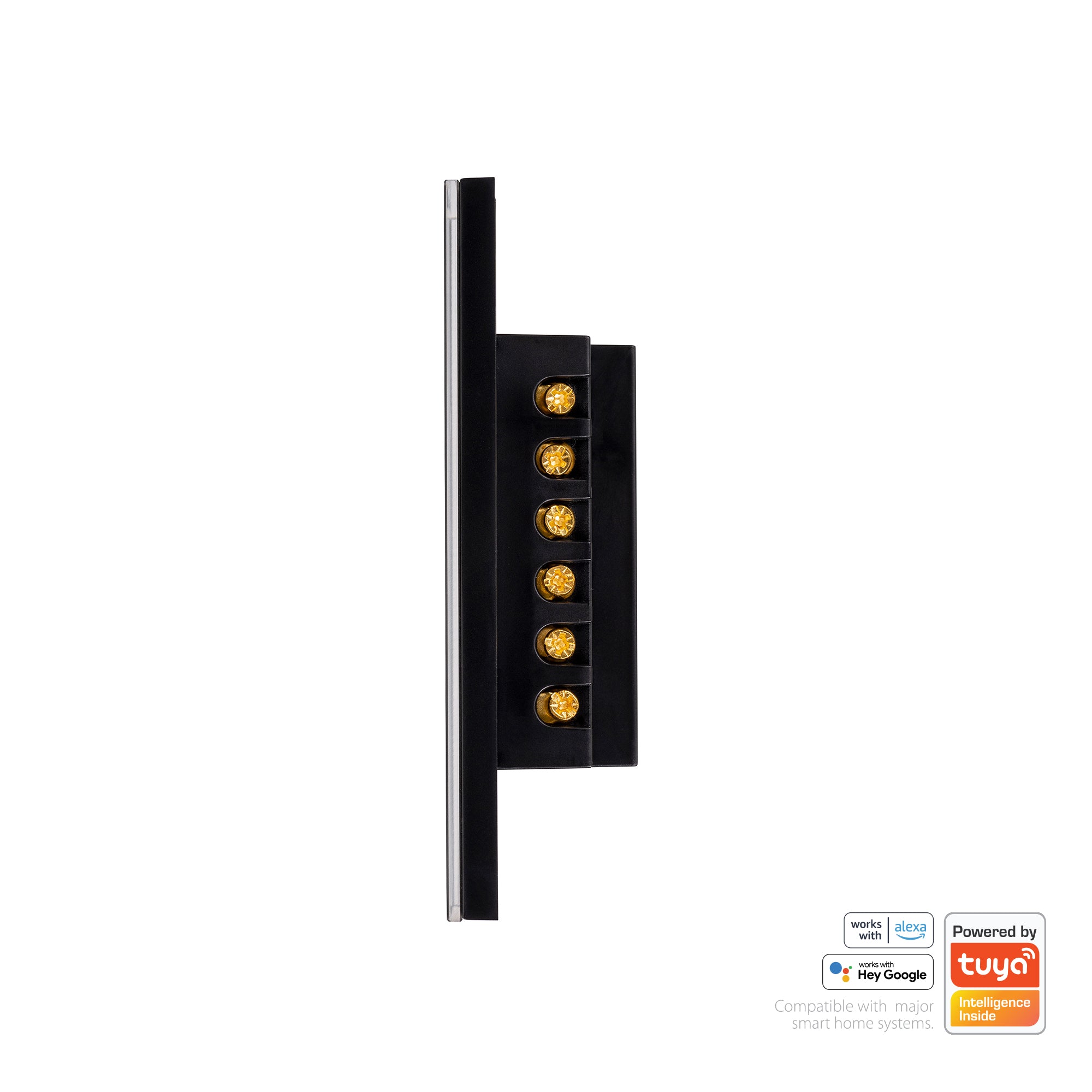 HV9210-4 - Wifi 4 Gang Black Wall Switch