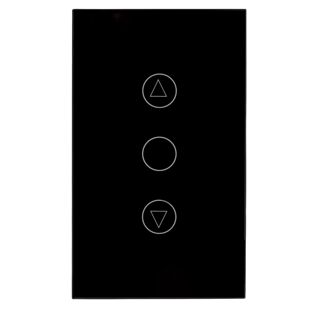 HV9211 - Wifi Single Gang Black Dimmer Wall Switch