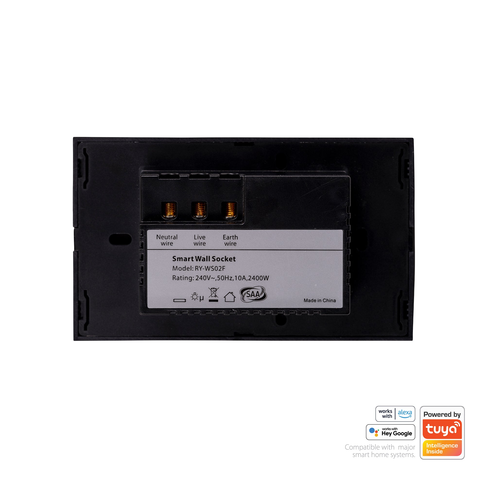 HV9214 - Wifi Black Double Powerpoint