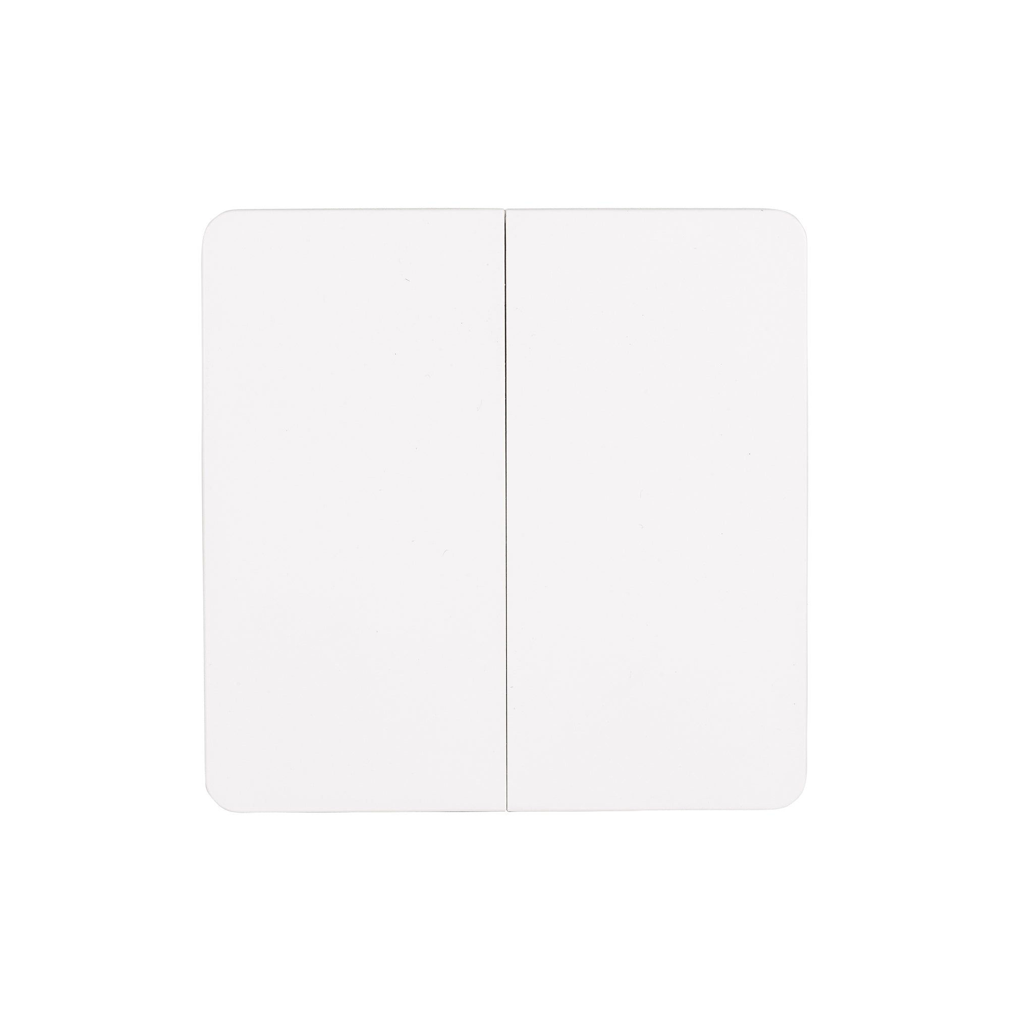 HV9262 - Two Gang White Wireless Self Powered Wall Switch