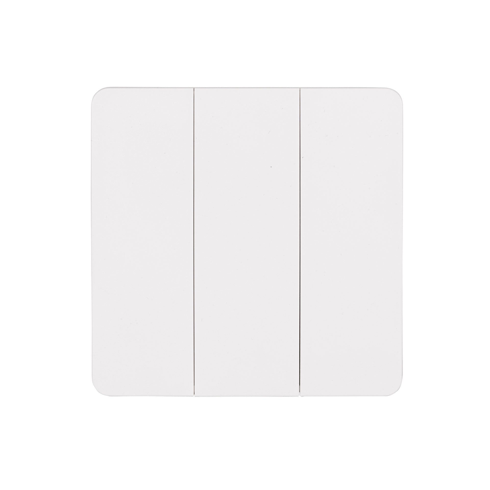 HV9263 - Three Gang White Wireless Self Powered Wall Switch