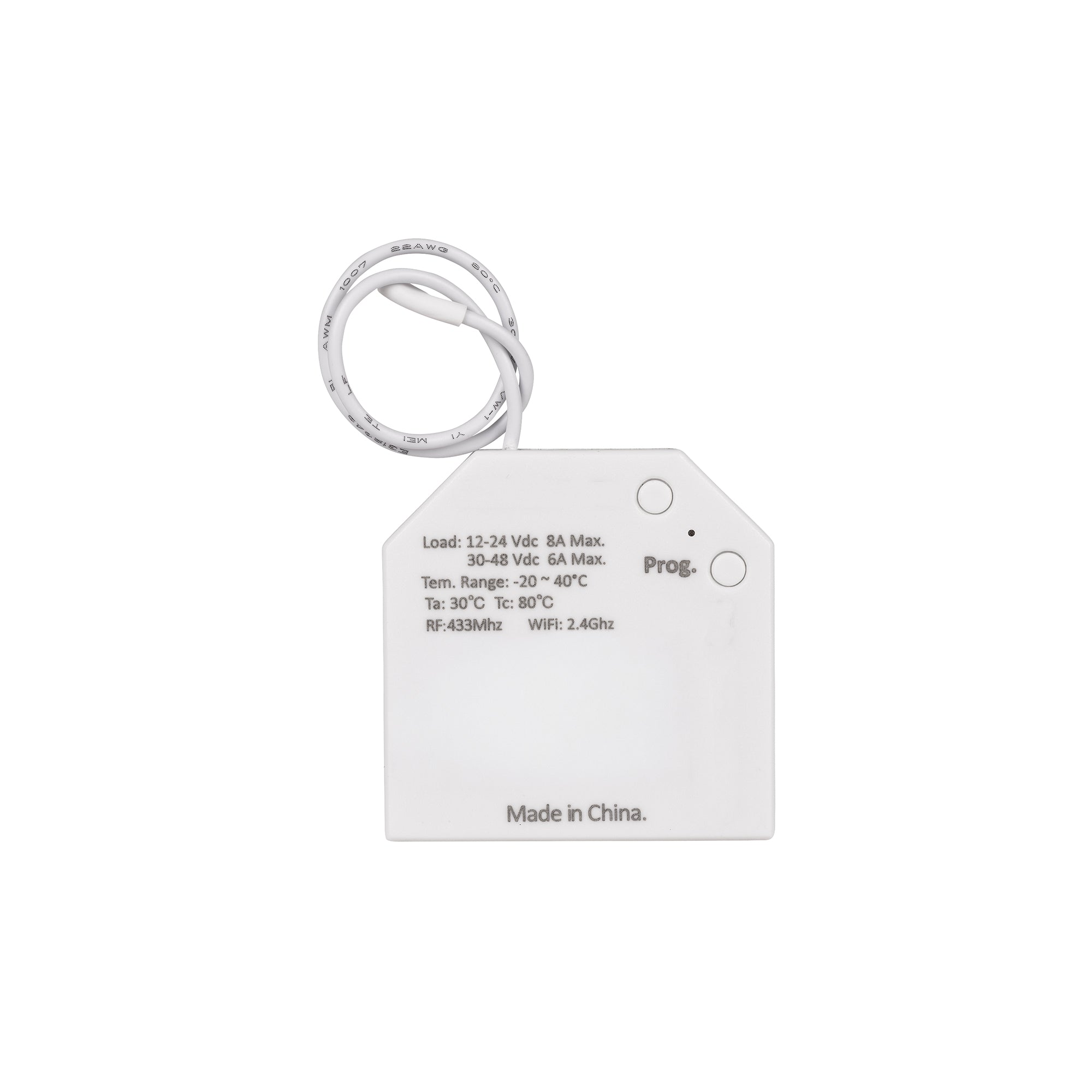 HV9271 - 12-24v DC Single Channel RF + Push Dim Receiver