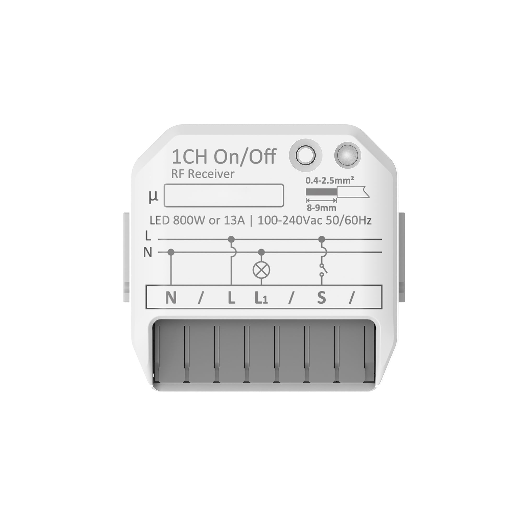 HV9273 - 240v Single Channel RF On/Off Receiver