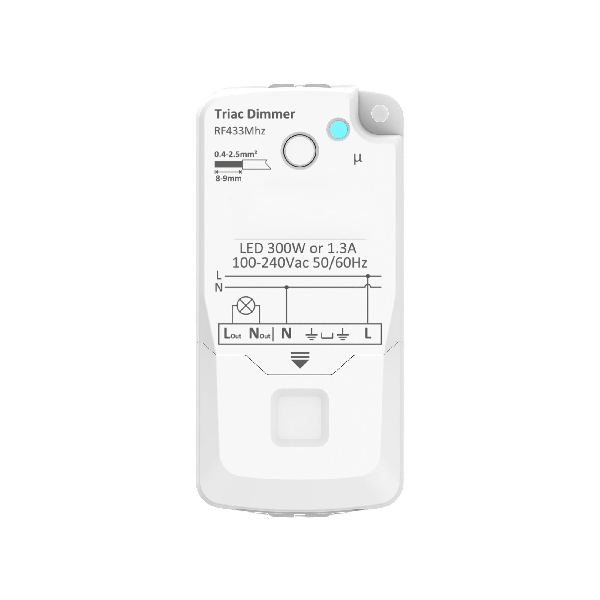 HV9274 - 240v Single Channel RF Dimming Receiver