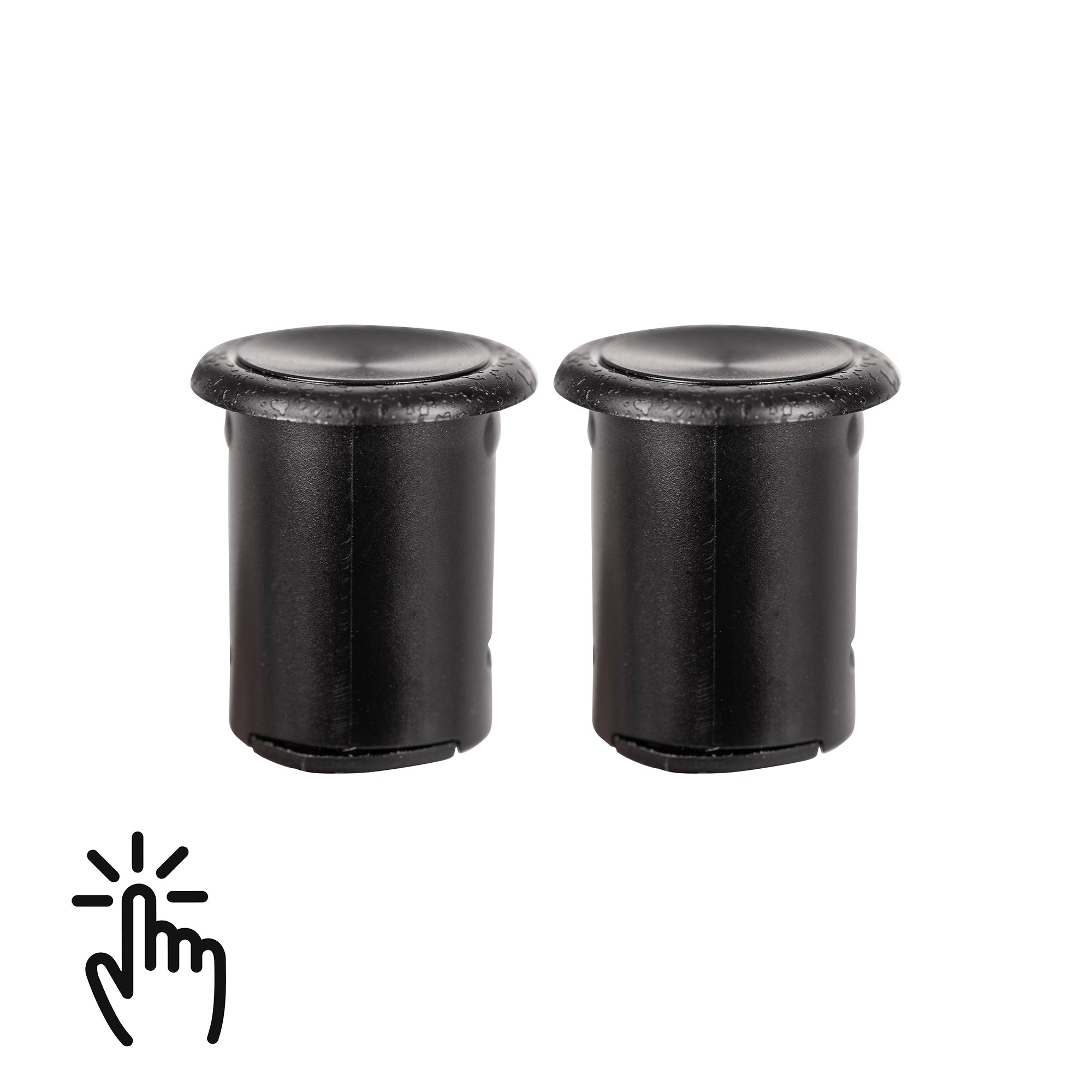HV9285 - 12-24v DC Black Dual Touch Sensor