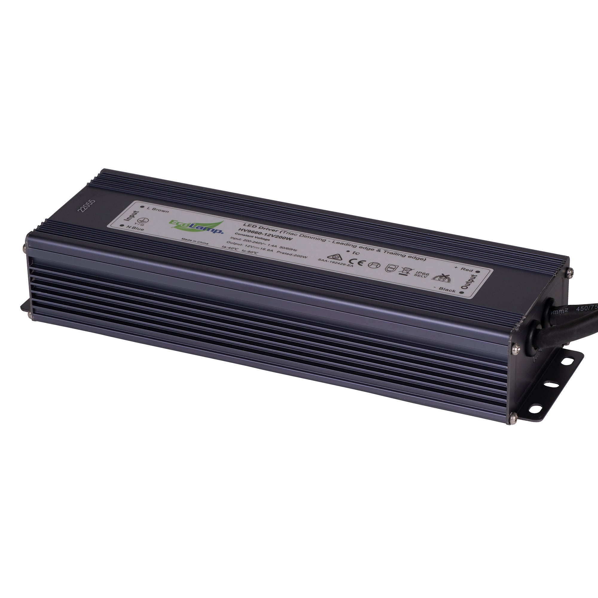 HV9660-200W - 200W Weatherproof Dimmable LED Driver