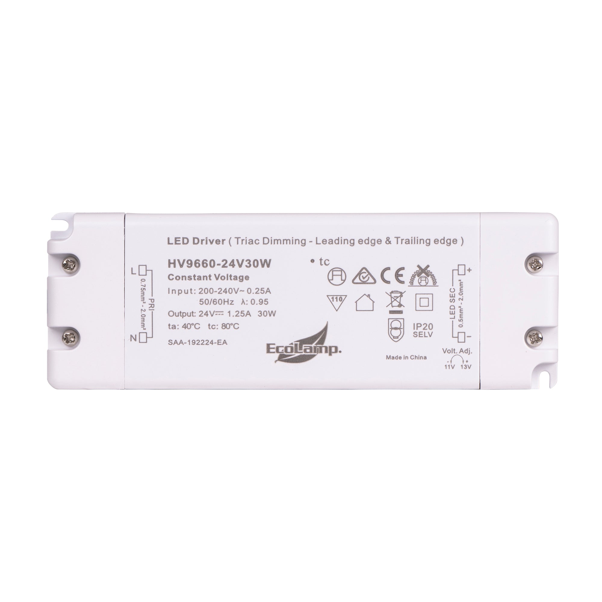 HV9660-30W - 30W Indoor Dimmable LED Driver