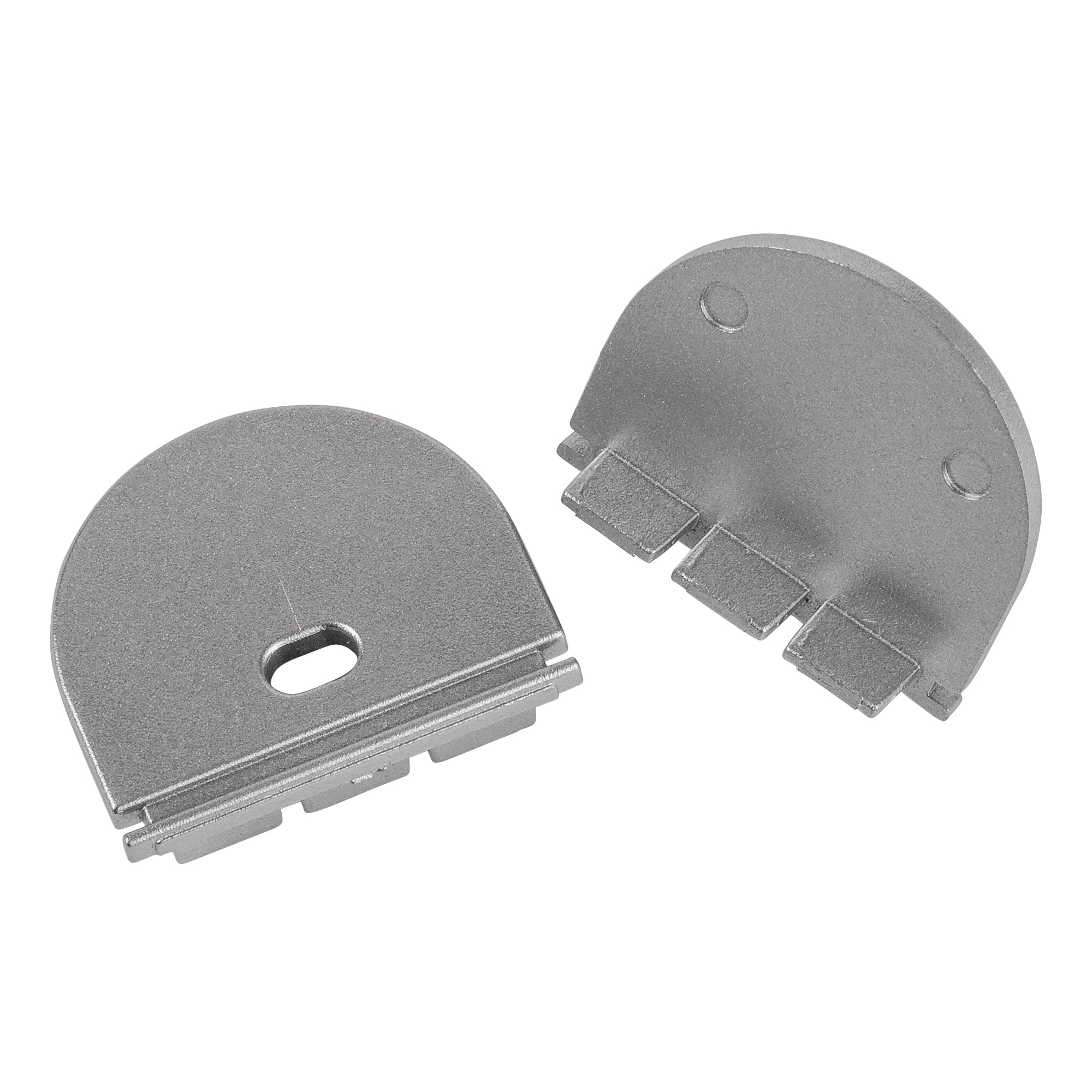 HV9690-2618 - Shallow Square Aluminium Profile with Rounded Diffuser