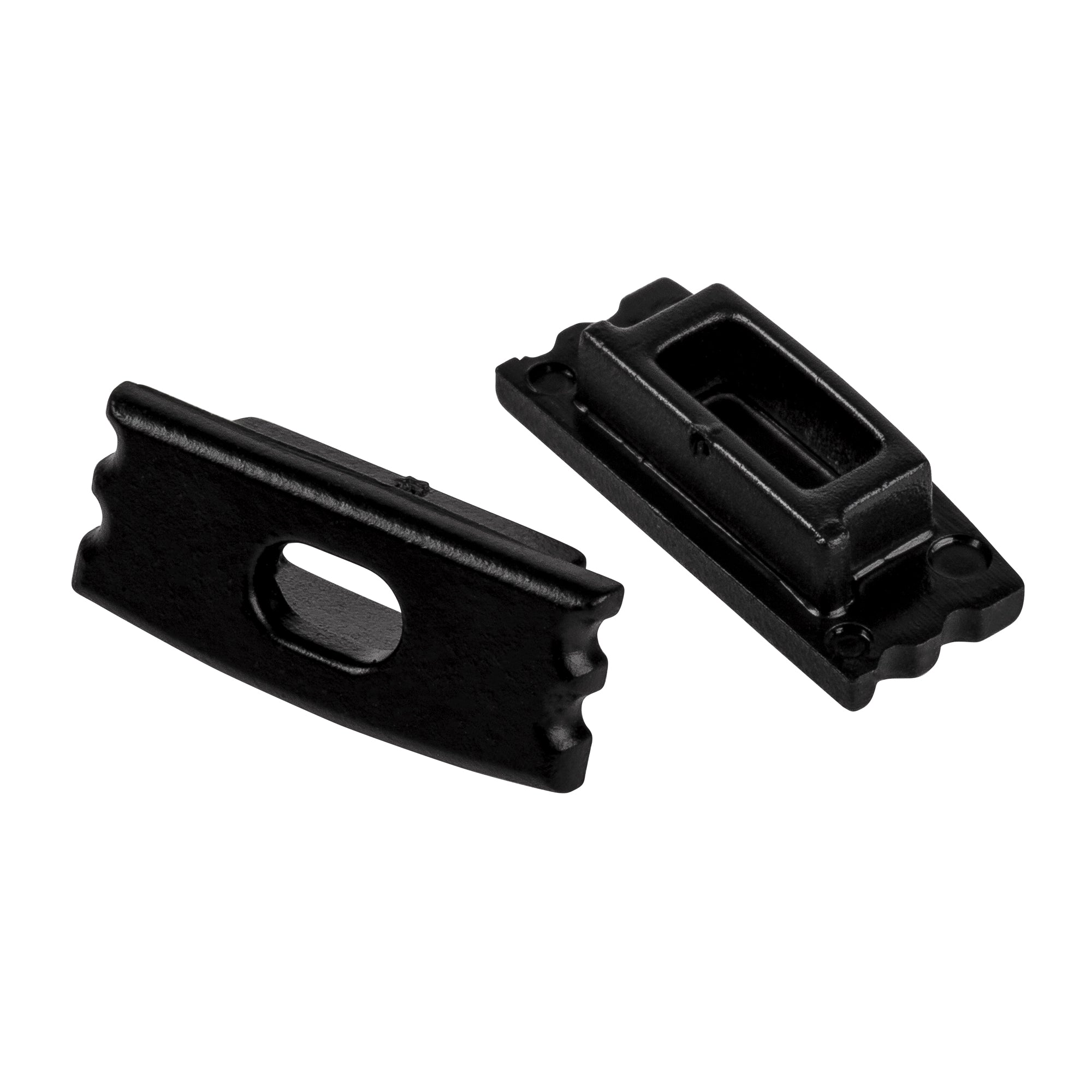 HV9693-1707-BLK - Black Shallow Square Aluminium Profile