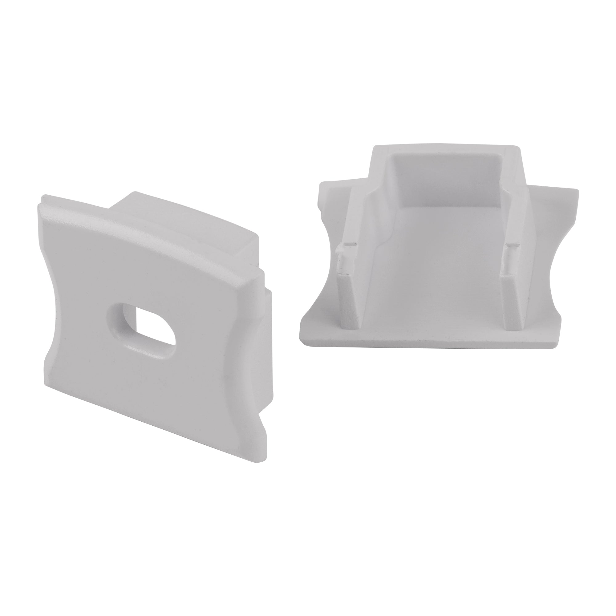 HV9693-1815-WHT - Deep White Square Aluminium Profile