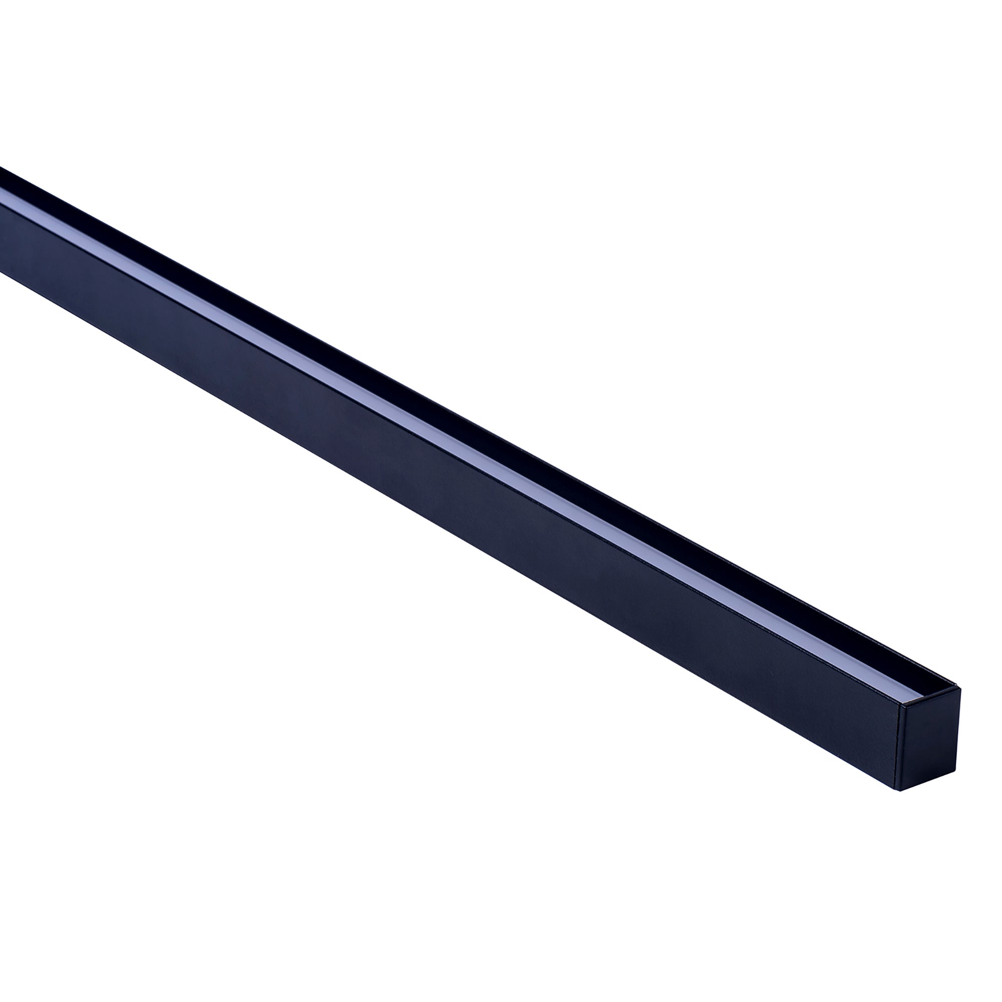 HV9693-2025-BLK - Suspended or Surface Mounted Black Aluminium Profile
