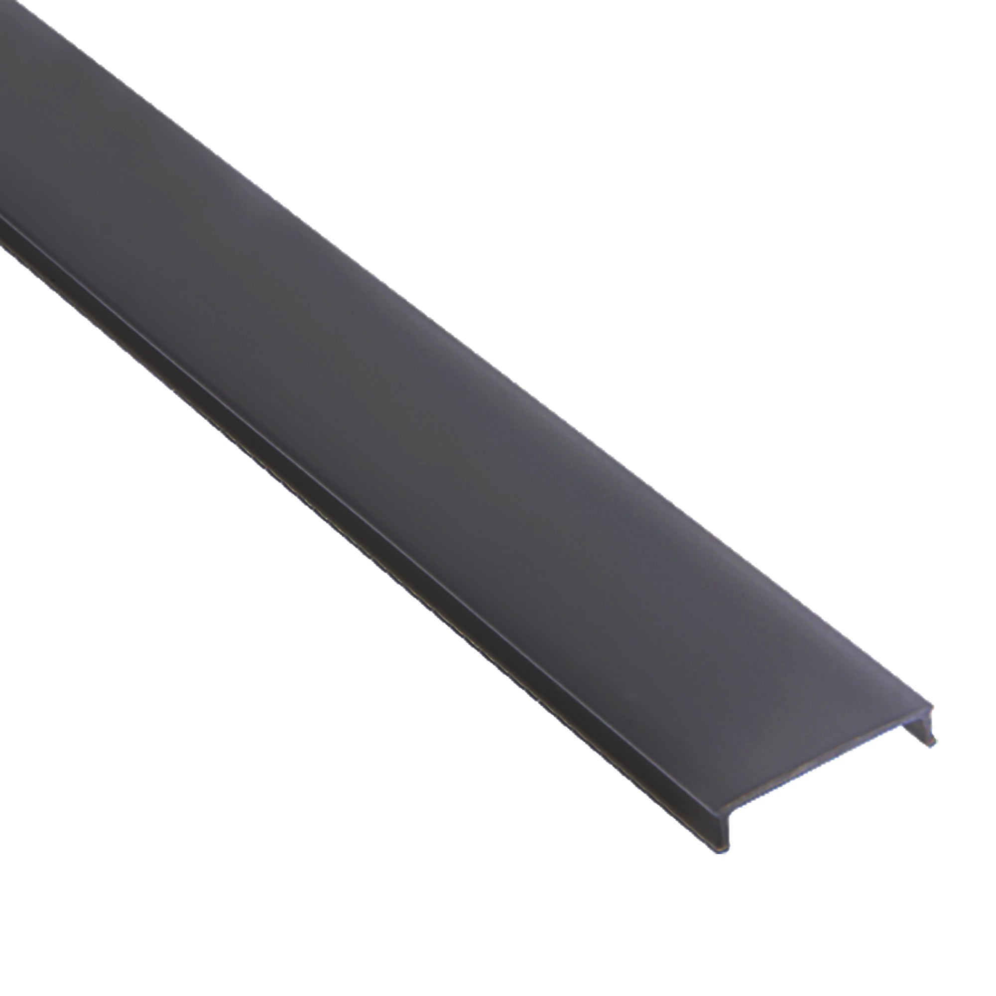HV9693-2310-BLK - Black Shallow Square Aluminium Profile