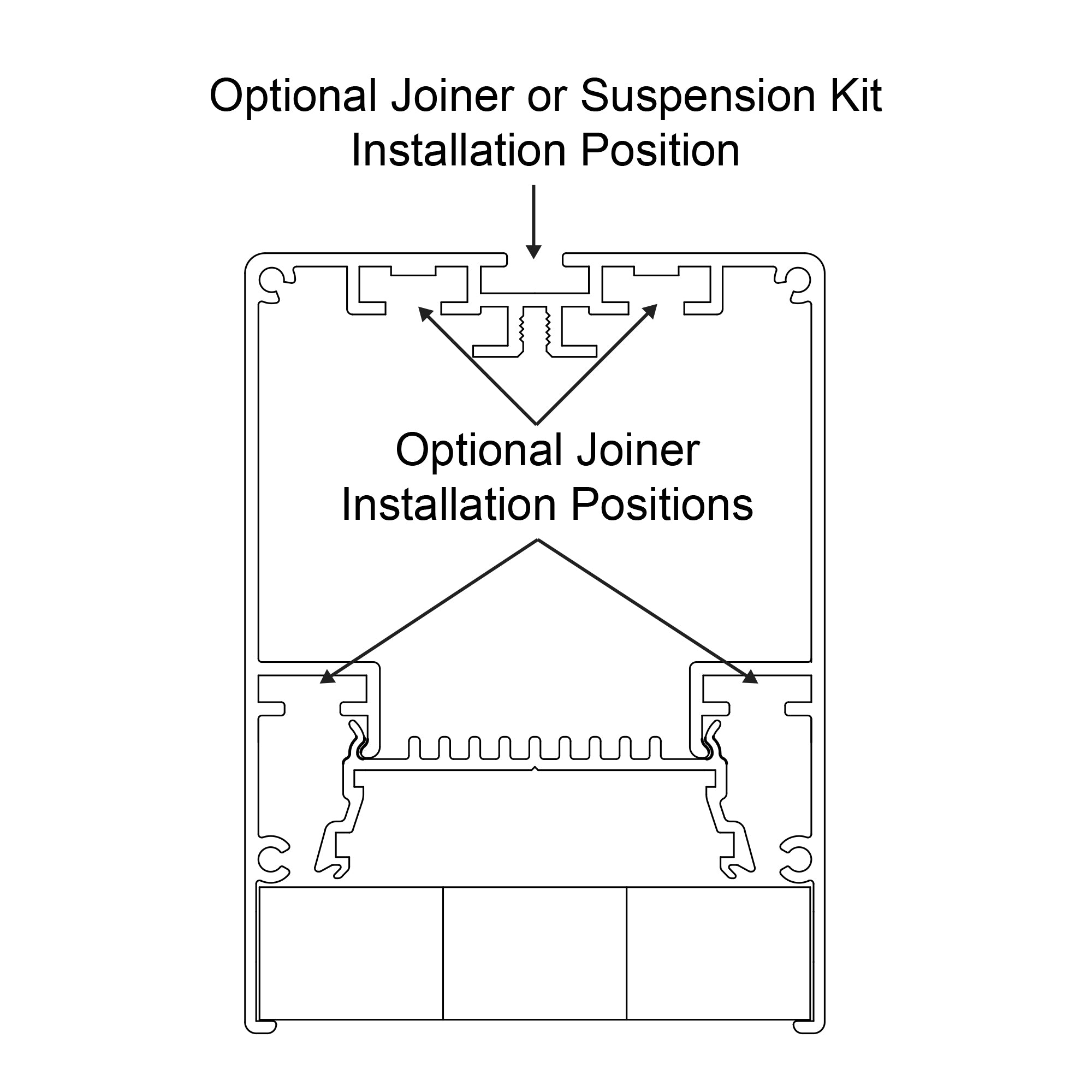 HV9693-5270-JOINER - Joiner to suit Aluminium Profile