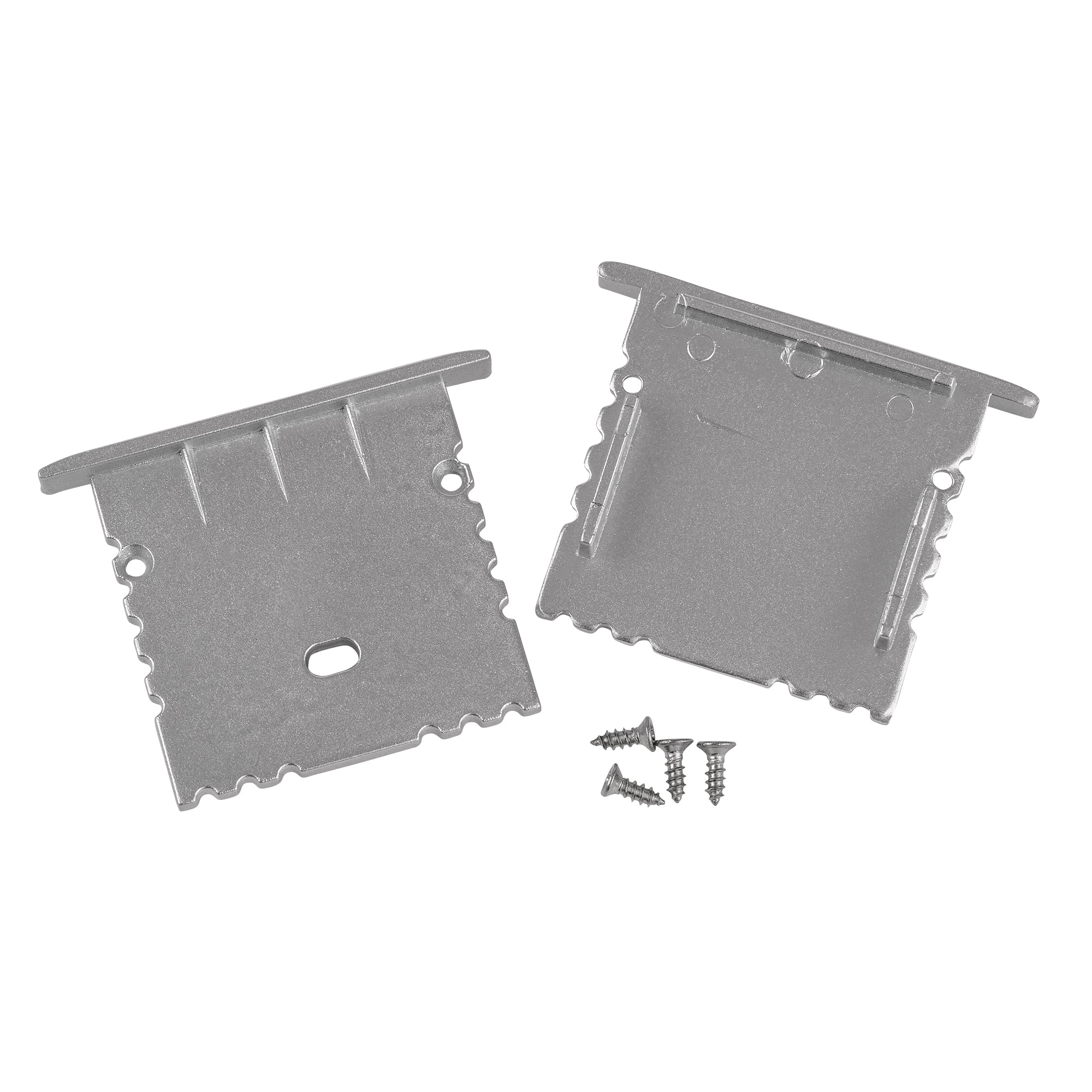HV9695-4540 - Deep Square Recessed Winged Aluminium Profile