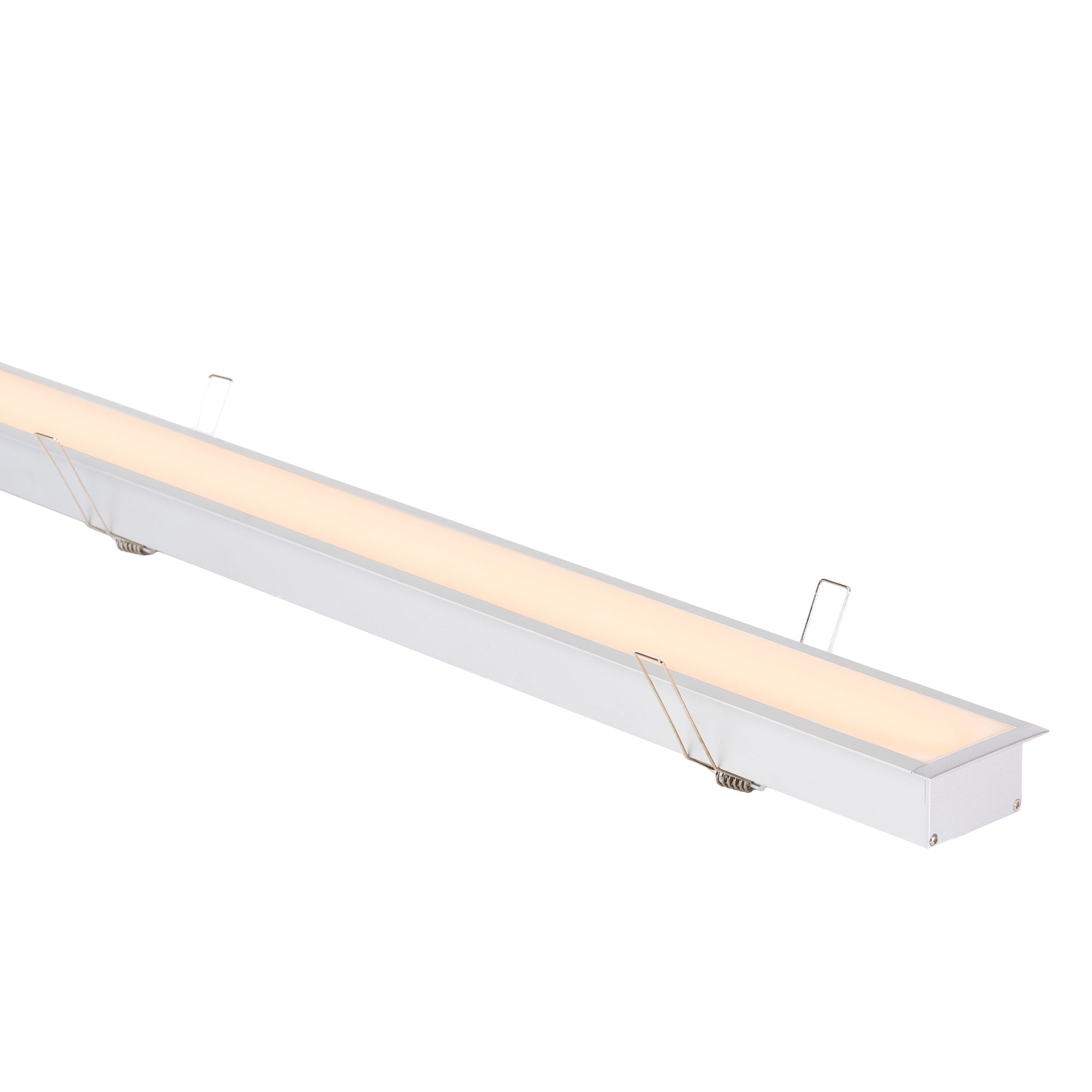HV9695-6332 - Large Recessed Square Winged Aluminium Profile