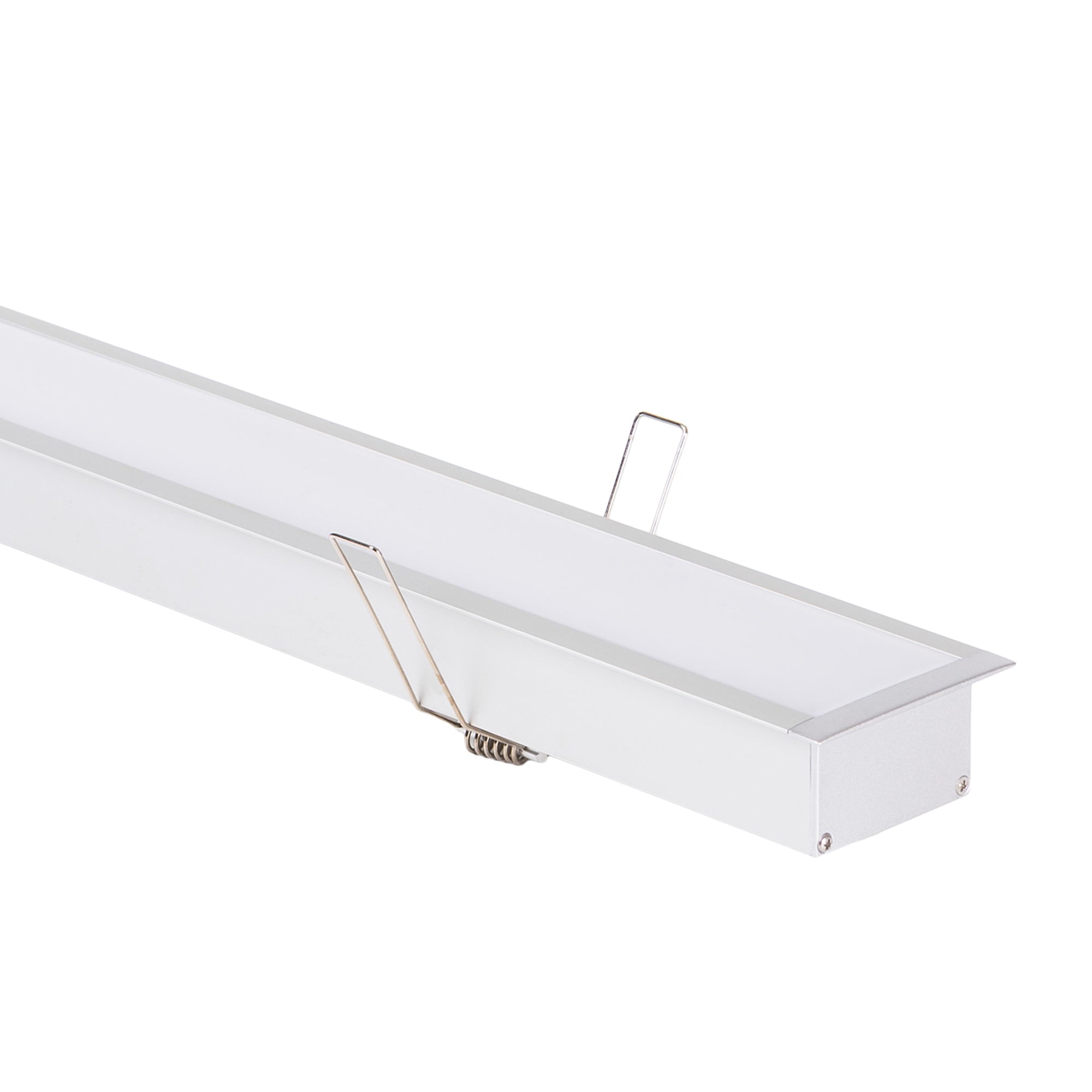 HV9695-6332 - Large Recessed Square Winged Aluminium Profile