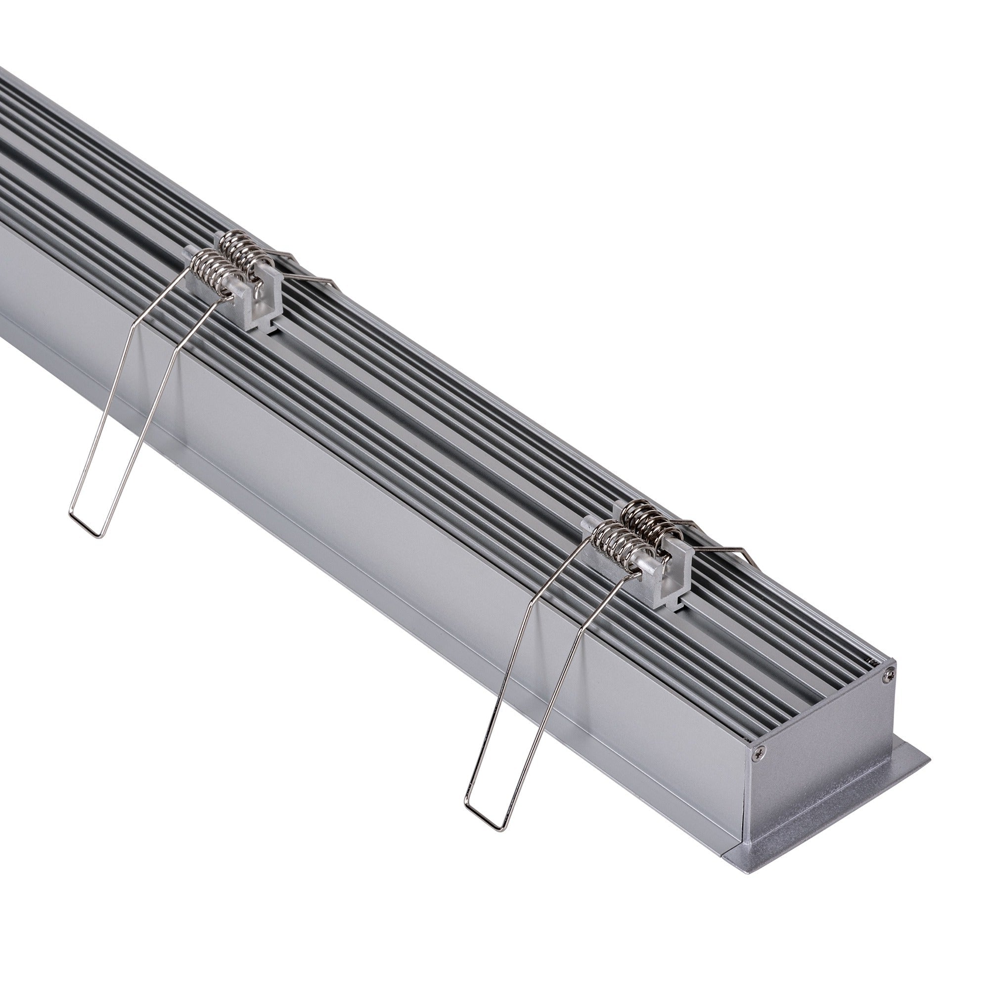 HV9695-6332 - Large Recessed Square Winged Aluminium Profile