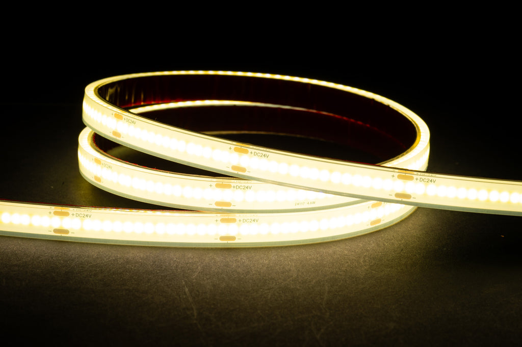 HV9760-IP67-320-4K  - 4.8w IP67 24v DC 4000K COB Dotless LED Strip