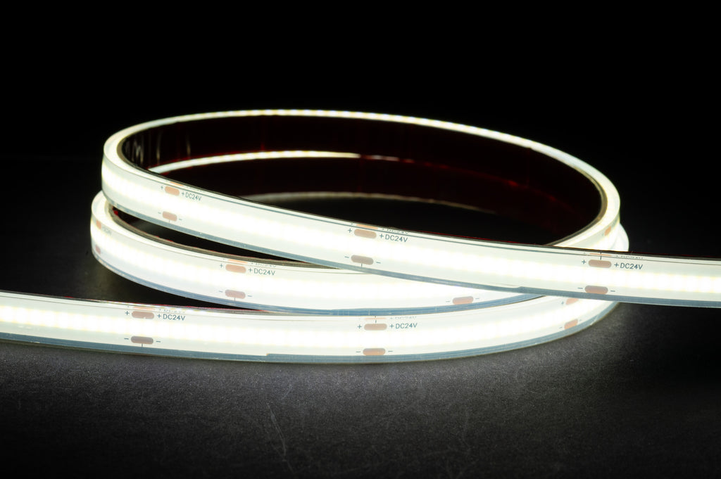 HV9760-IP67-320-5K  - 4.8w IP67 24v DC 5500K COB Dotless LED Strip