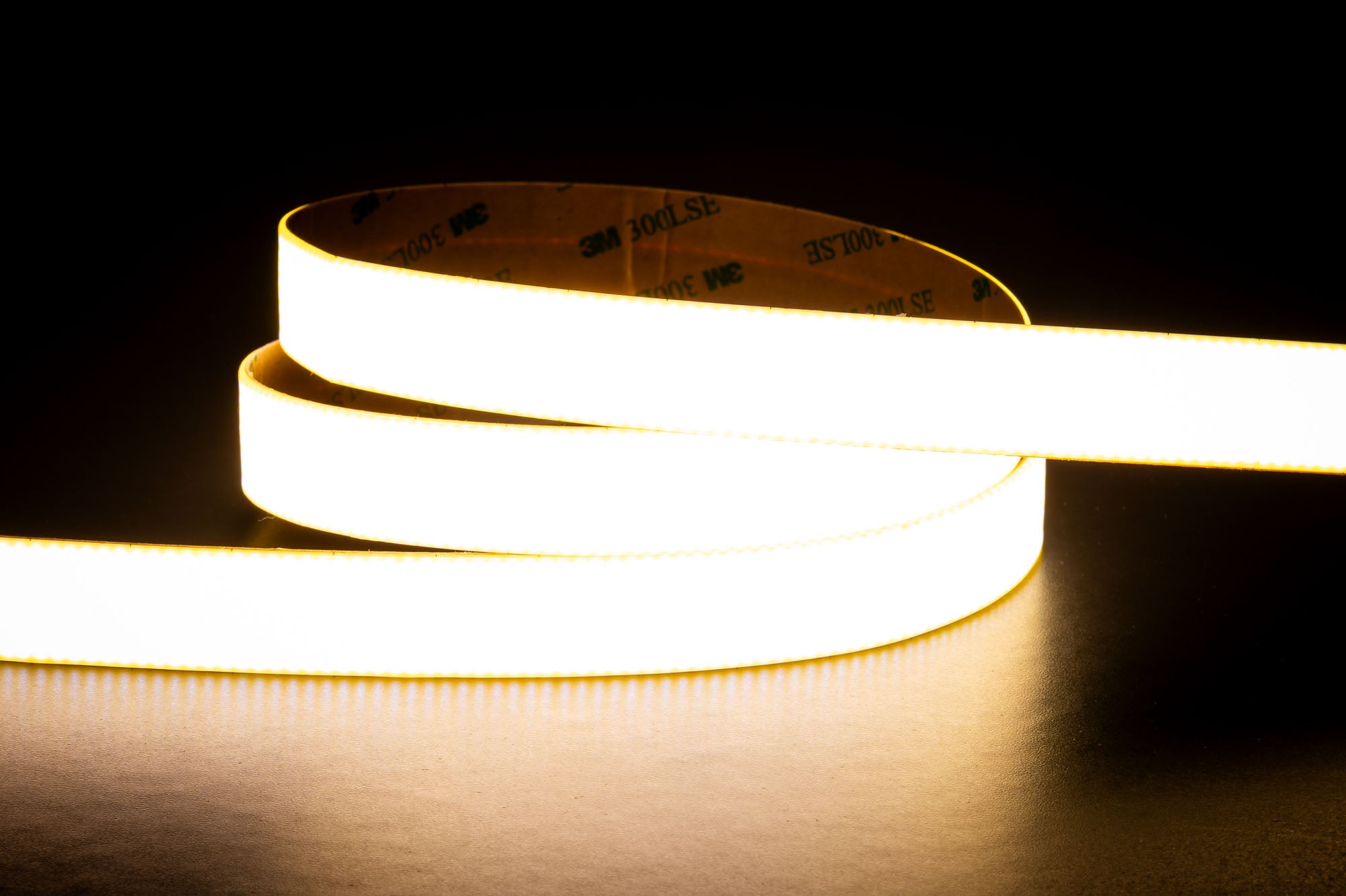 HV9761-IP20-3072-4K - 30w IP20 24v DC COB LED Strip 4000k