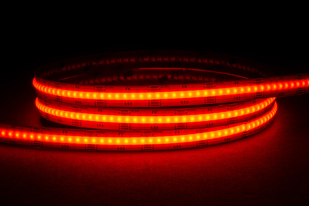 HV9761-IP20-896-RGBW - 20w IP20 COB RGBW LED Strip