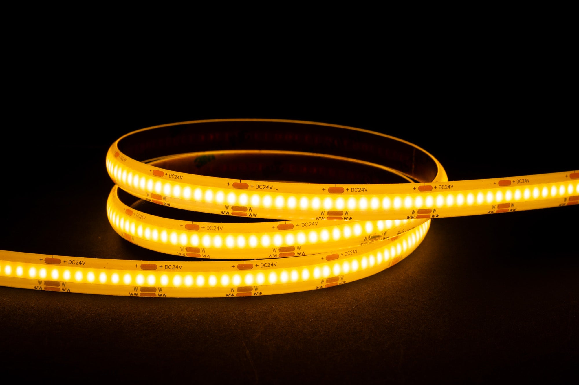 HV9761-IP54-608-CT - 14.4w IP54 24v DC CT COB Dotless LED Strip