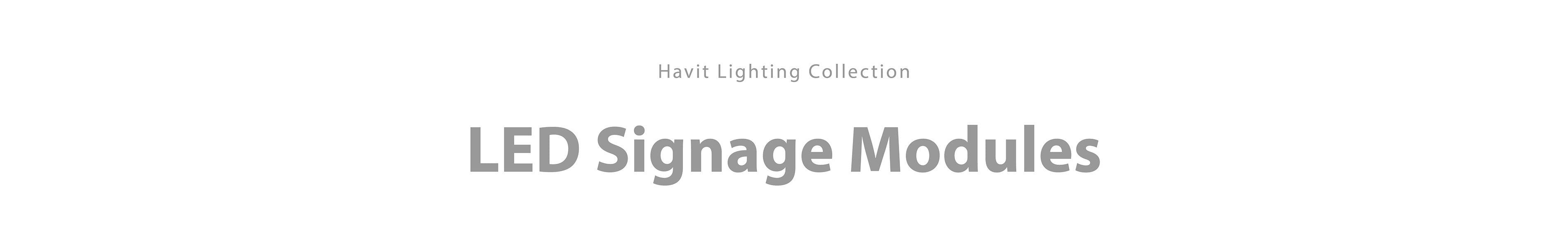 Signage Modules – Havit Lighting
