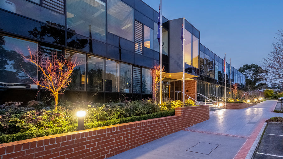 Luther College 2 - Highlite Black LED Bollard Light