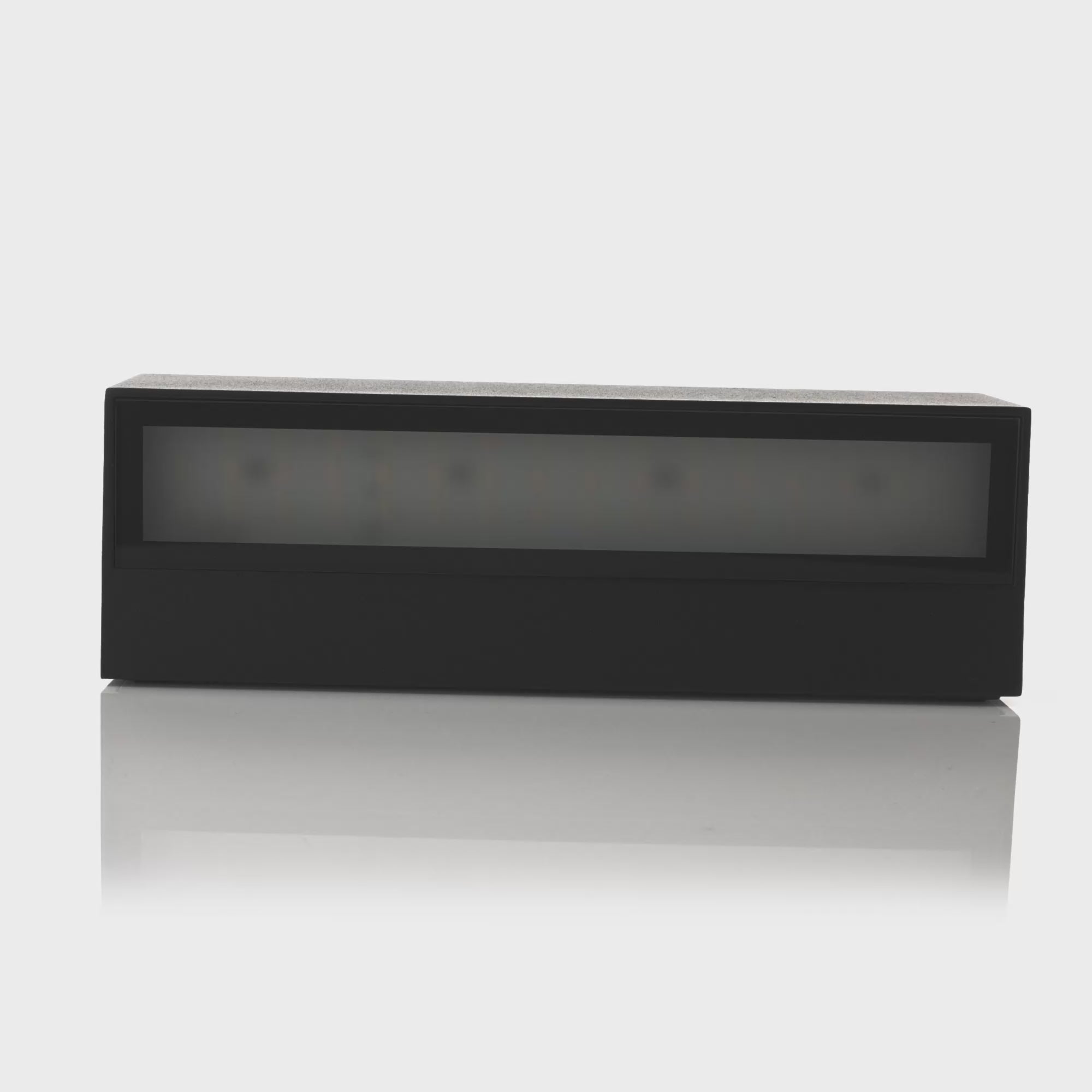 HV3654T-BLK - Siena Black LED Uplighter Wall Light