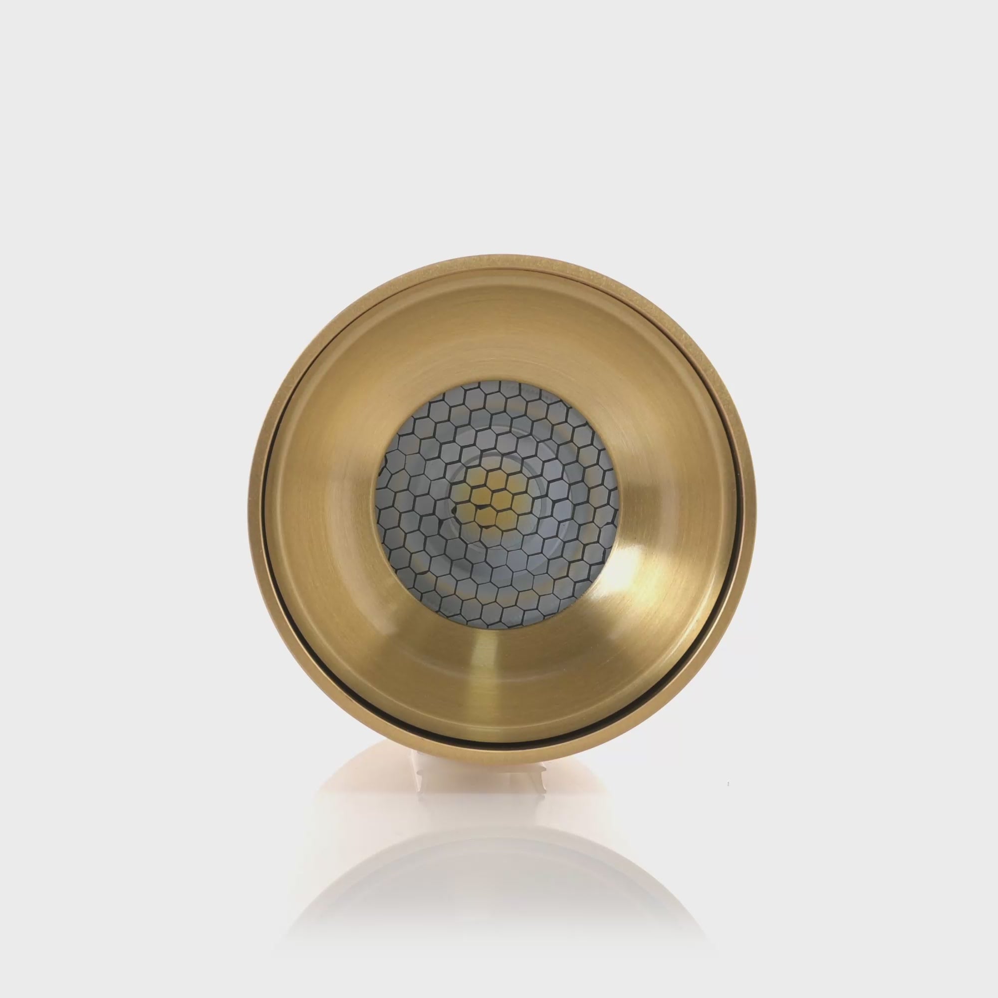 HV5841S-BR | HV5841S-BR-12V  - Nella Brass 7w Surface Mounted LED Downlight