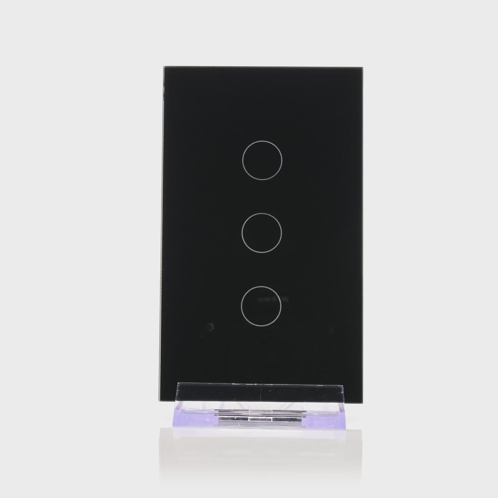 HV9210-3 - Wifi 3 Gang Black Wall Switch