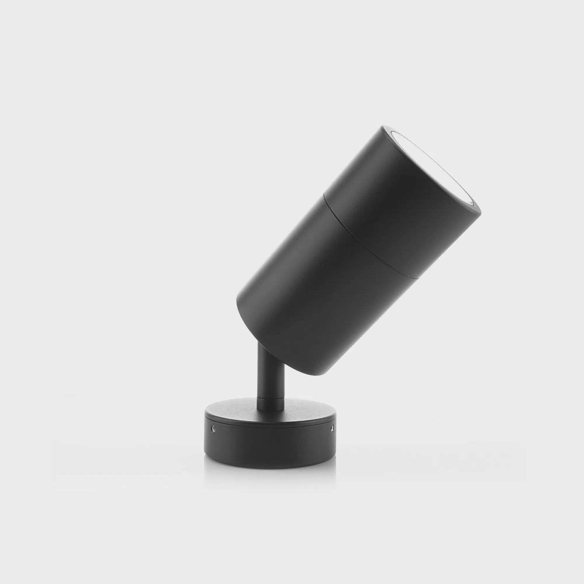 HV1228T - Maxi Tivah Aluminium Black TRI Colour Single Adjustable Wall Pillar Lights