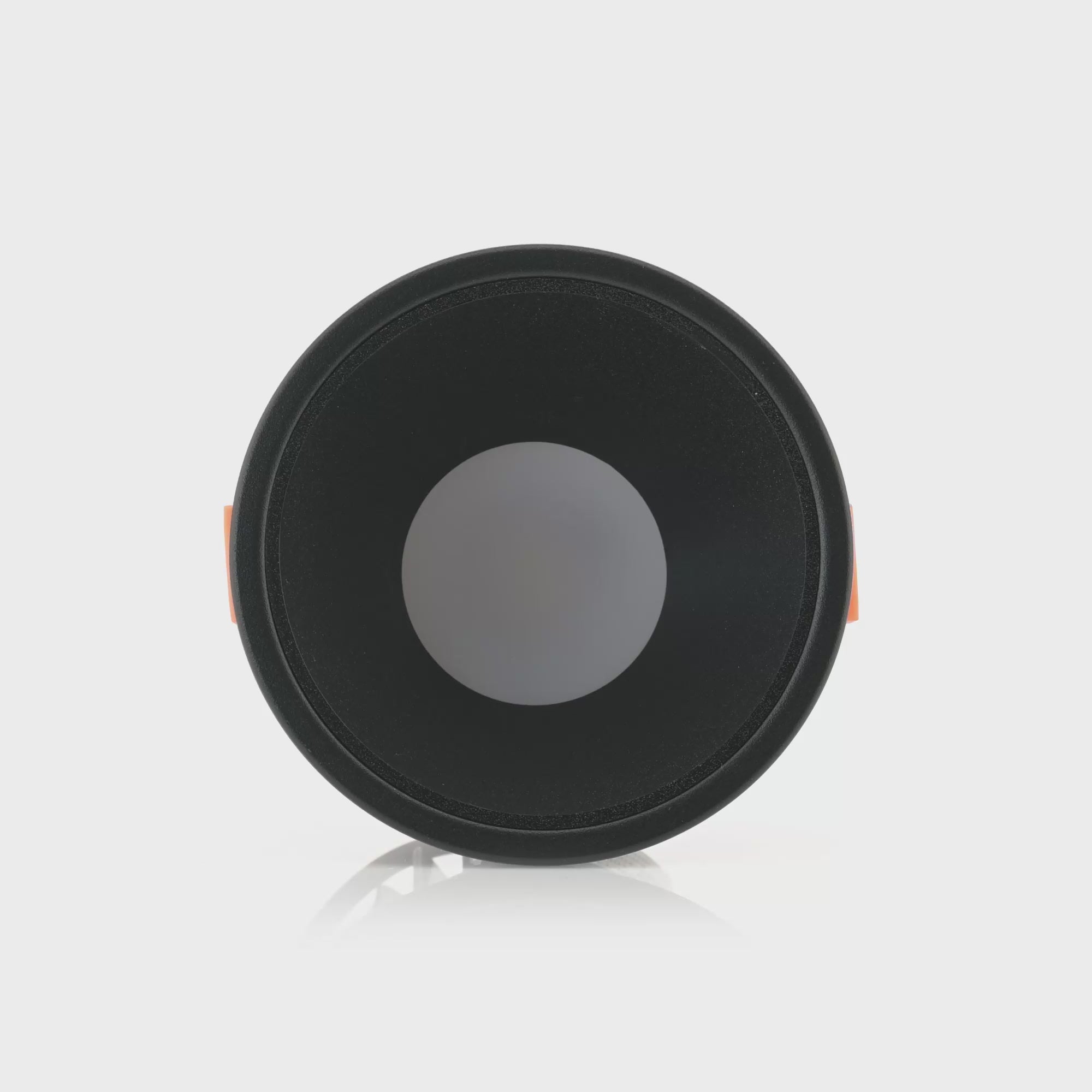 HV5528T-BB - Gleam Black with Black Insert Tri Colour Fixed Deep LED Downlight