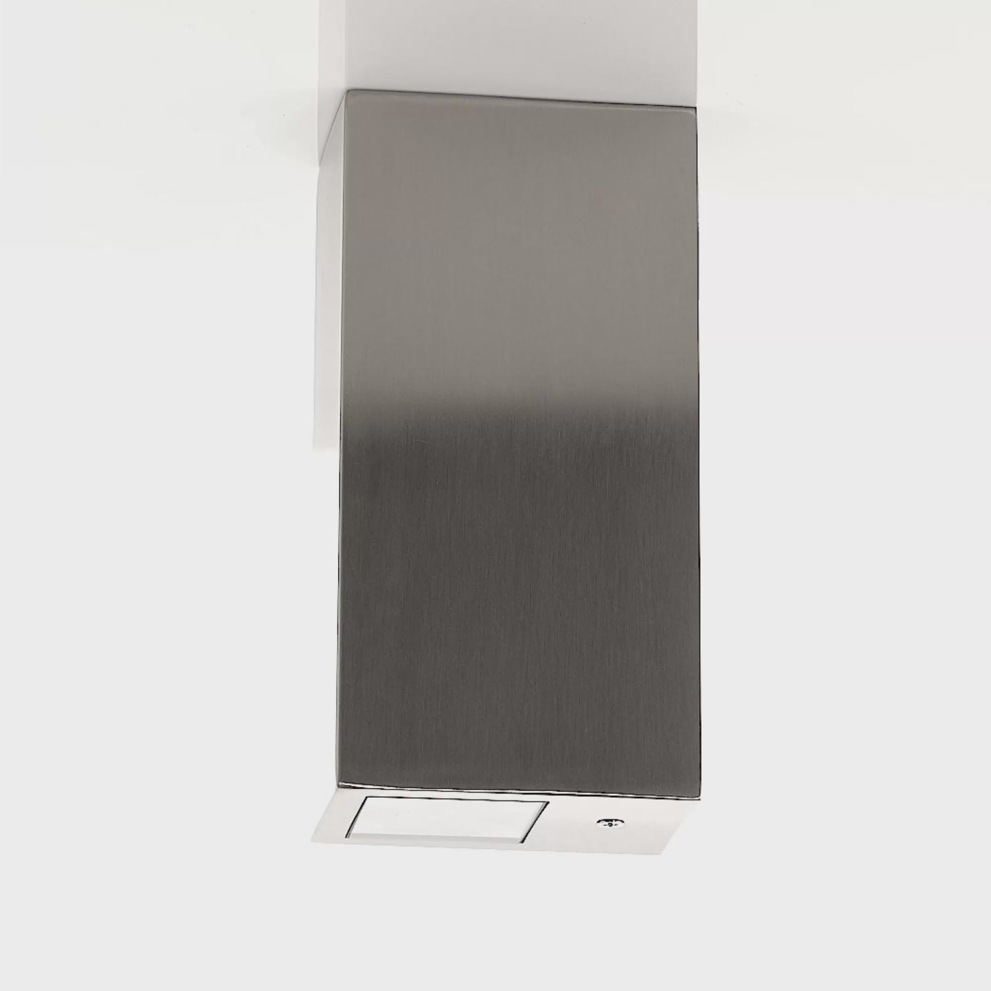 HV3633T-SS316 - Veldi 316 Stainless Steel Square TRI Colour Up & Down Wall Light