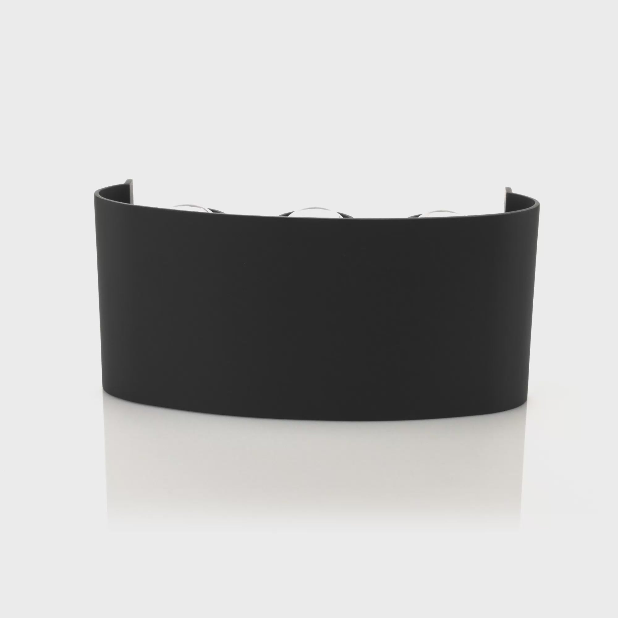 HV3696T-BLK-240V | HV3696T-BLK-12V - Maro Black Up & Down TRI Colour LED Wall Light