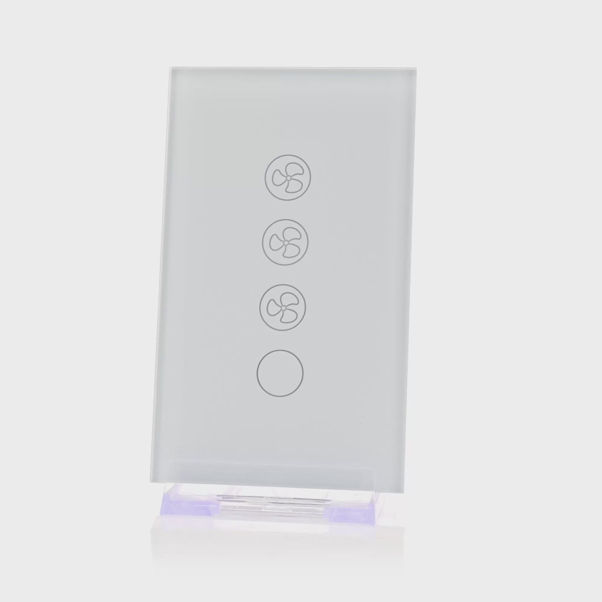 HV9116 - White Wifi Fan with Light Controller