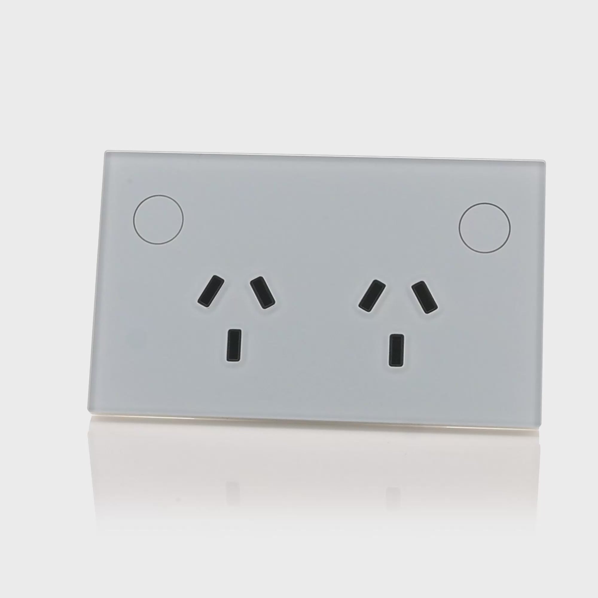HV9114 - Wifi White Double Powerpoint