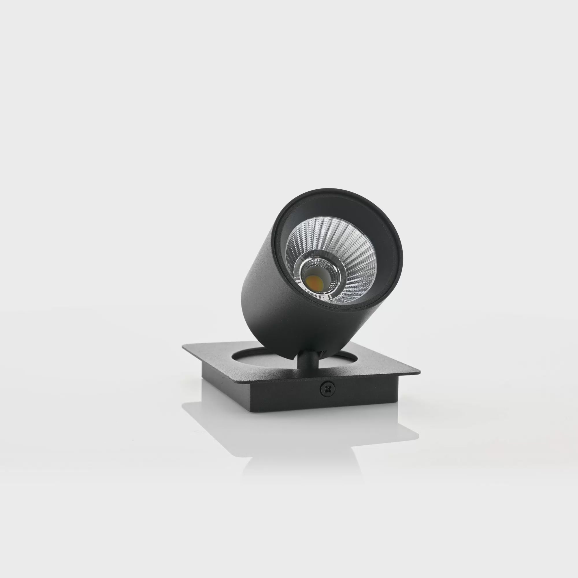 HV4003T-1-BLK - Sbarra Black Single Adjustable Spot Light