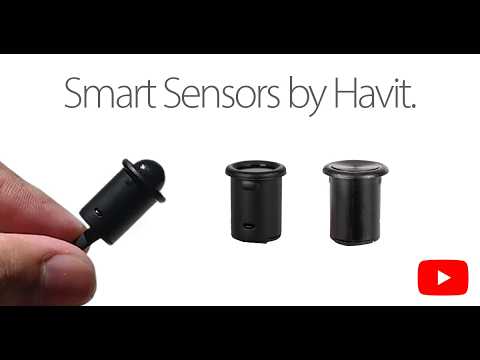 HV9285 - 12-24v DC Black Dual Touch Sensor