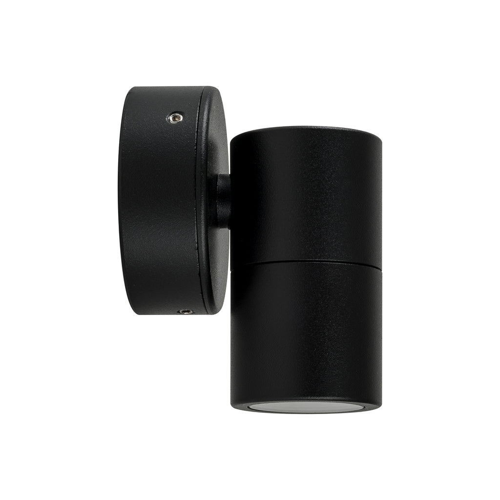 HV1127MR11NW - Mini Tivah Black Fixed Down Wall Pillar Lights