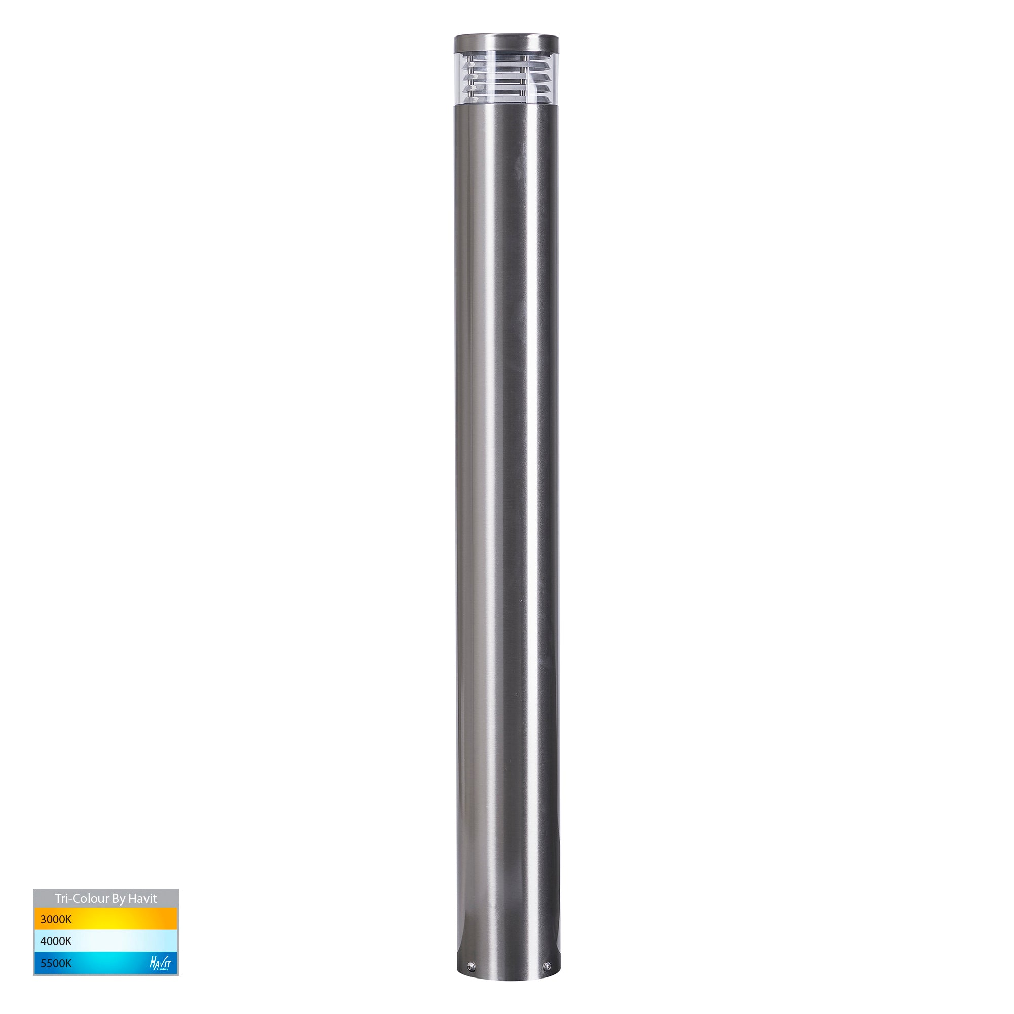 HV1618T-SS316 -Maxi 900 316 Stainless Steel Louvred LED Bollard Light