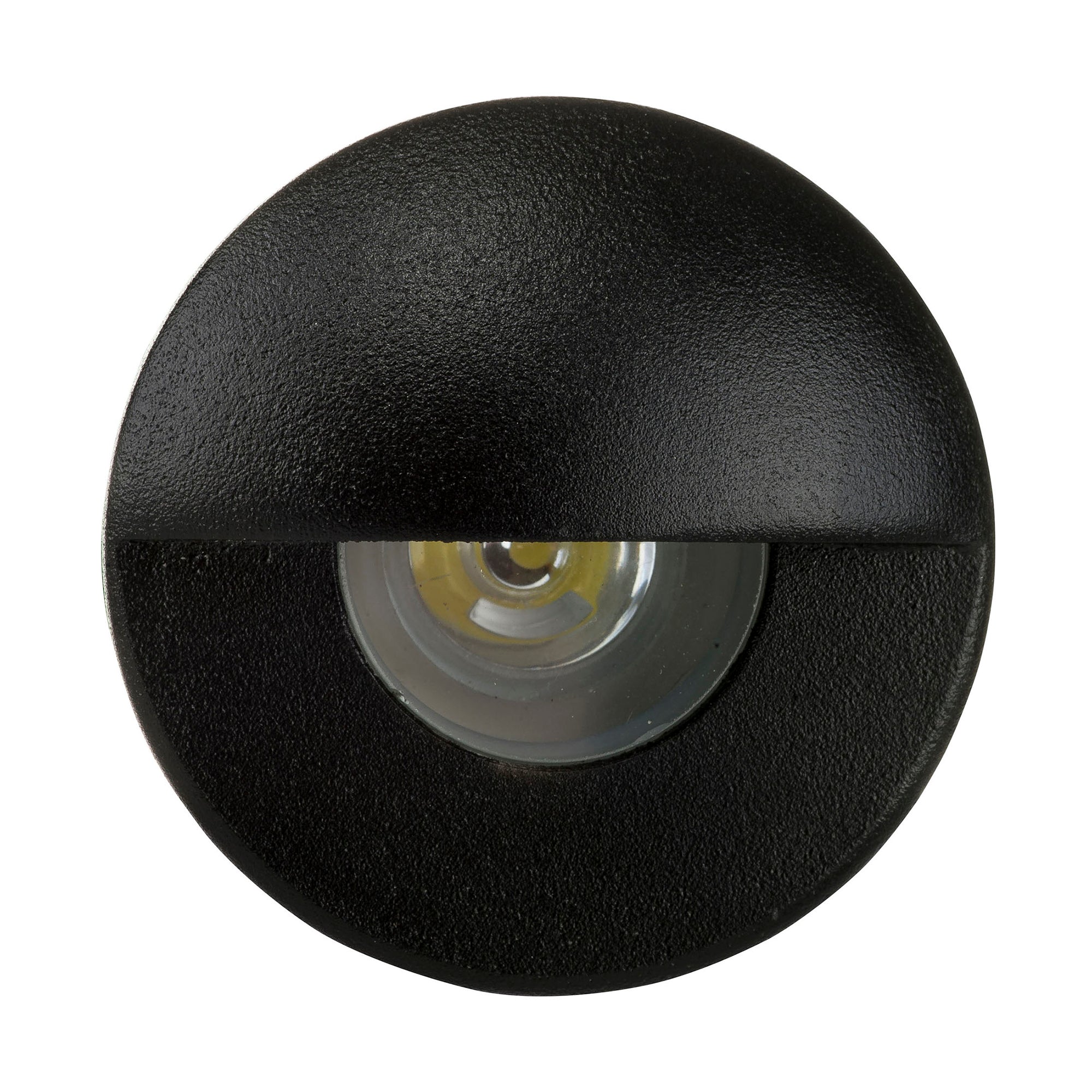 HV2891-BLK - Mini Ollo Black LED Step Light with Eyelid