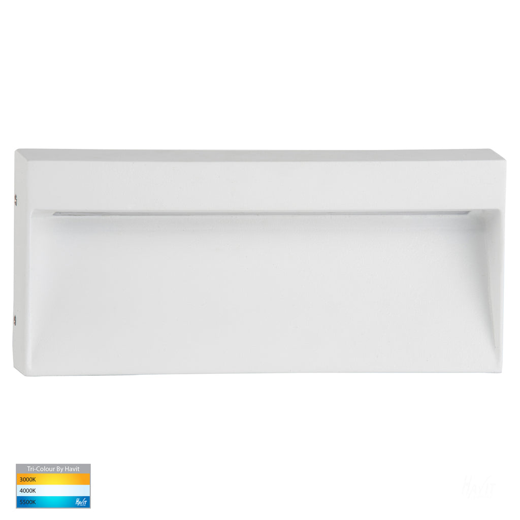 HV3275T-WHT - Virsma White Rectangle LED Step lights