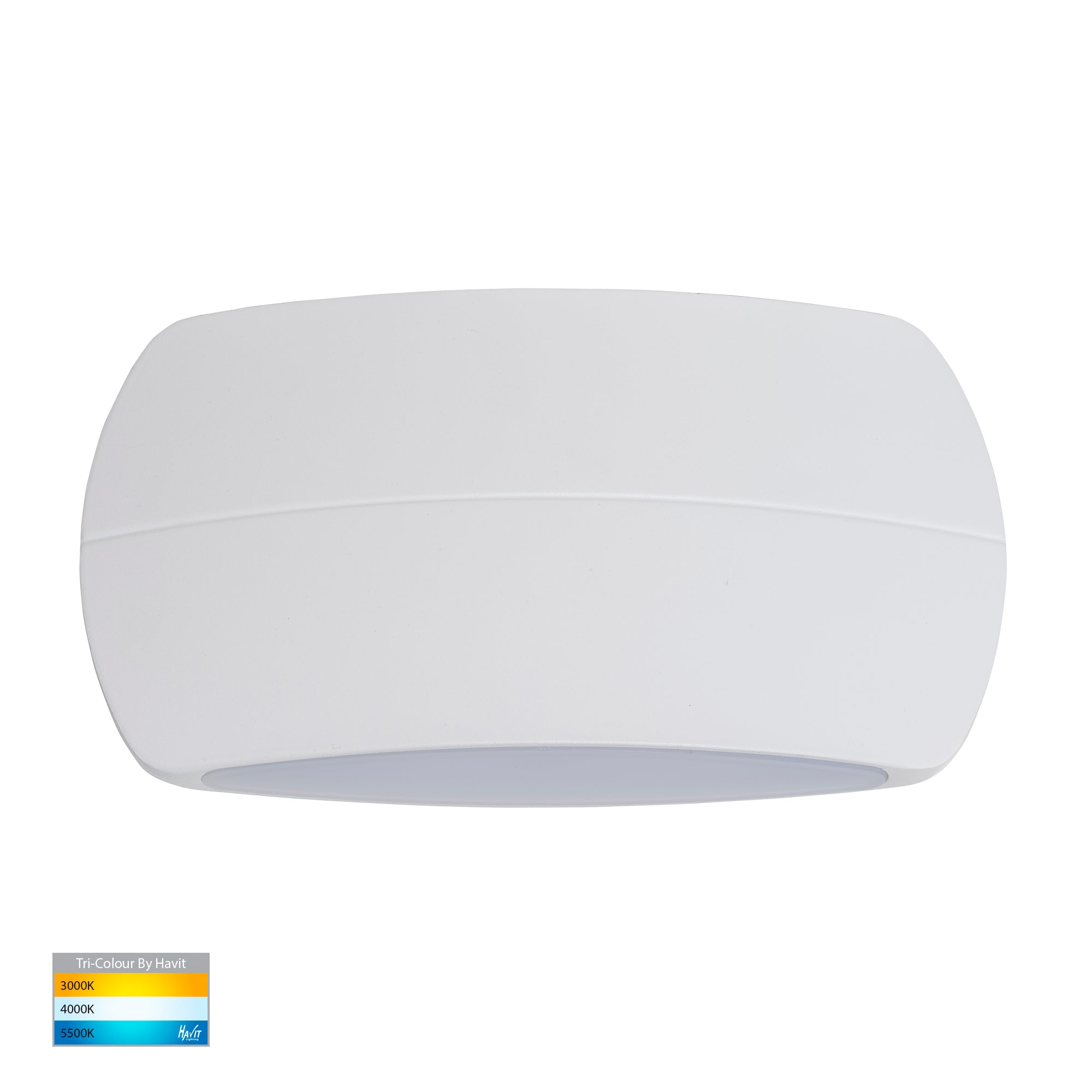 HV35022T-WHT - Cara White Up & Down LED Wall Light