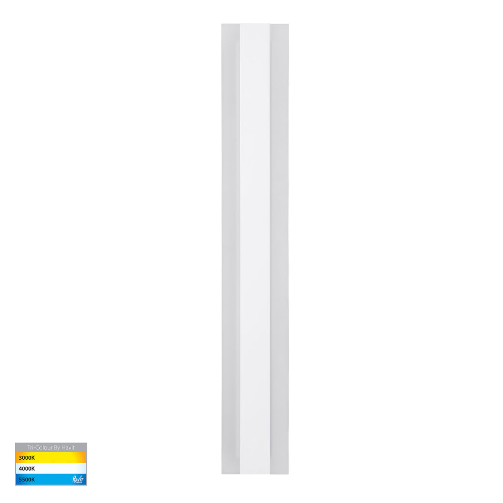 HV3582T-WHT - Barline Aluminium White 600mm Wall Light