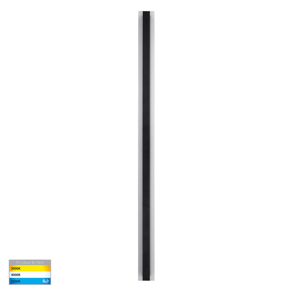 HV3586T-BLK - Barline Aluminium Black 1500mm Wall Light