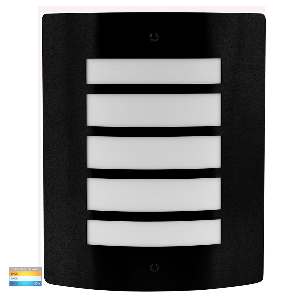 HV36042T-BLK - Mask 316 Stainless Steel LED Wall Light